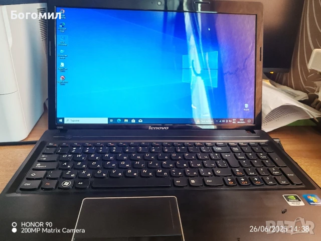 LENOVO G580, снимка 2 - Лаптопи за дома - 50808518