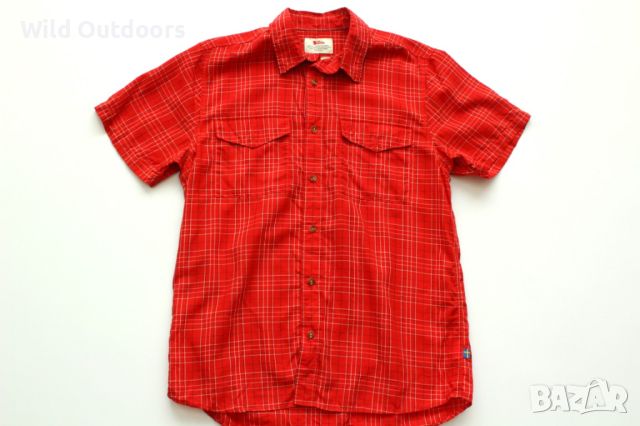 FJALLRAVEN Abisko Cool shirt - мъжка лятна риза, размер М, снимка 1 - Спортни дрехи, екипи - 46262463