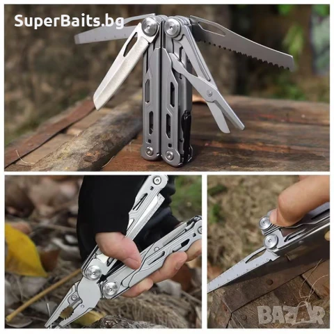 Къмпинг MultiTool - Клещи, снимка 4 - Екипировка - 50898183