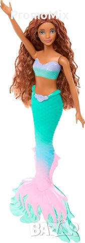 Кукла русалка Ариел Mattel HMX22 Disney The Little Mermaid Ariel 30 см колекционерска кукла малката , снимка 3 - Кукли - 46682024