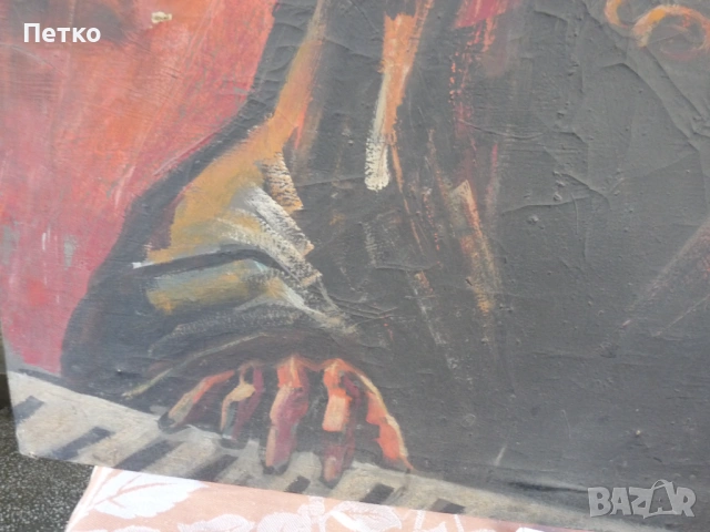 Стара картина, снимка 14 - Антикварни и старинни предмети - 53133555