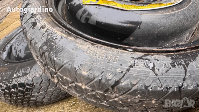 Резервна гума / патерица за Mitsubishi Colt - 2150298 / 4250A850 /  125/80/15, снимка 3 - Гуми и джанти - 52740565