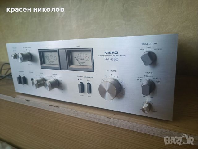 Nikko NA-550 , снимка 2 - Ресийвъри, усилватели, смесителни пултове - 46728596