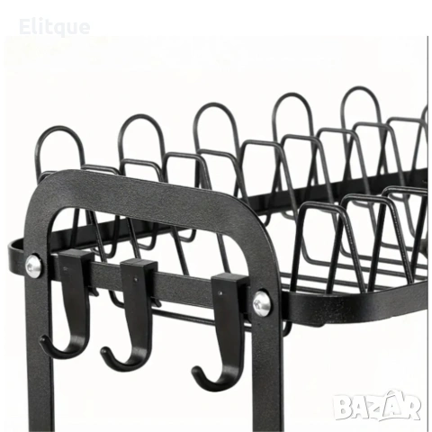 Сушилник за съдове с оттичане на водата, XXL, снимка 3 - Съдове за готвене - 53165282