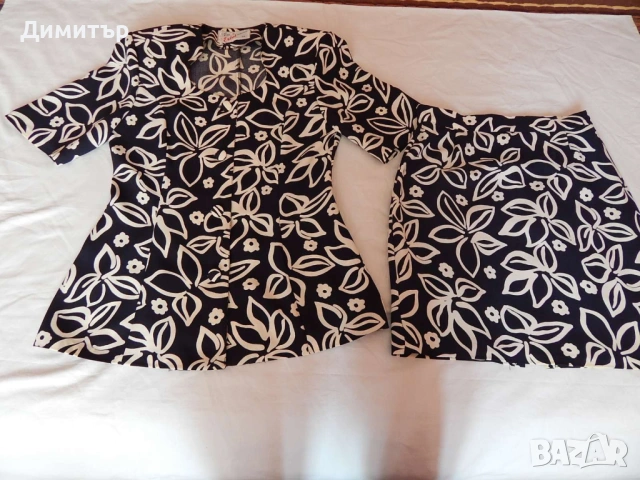 Нов летен костюм 38 номер - бълг. производство