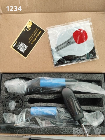 НОВИ Безжичени микрофони, UHF, USB type C, снимка 2 - Друга електроника - 53916747