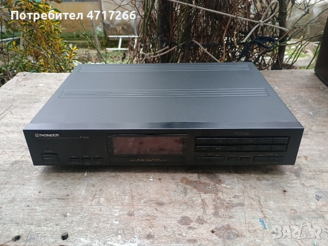  Pioneer F-656 Tuner, снимка 10 - Ресийвъри, усилватели, смесителни пултове - 53311928