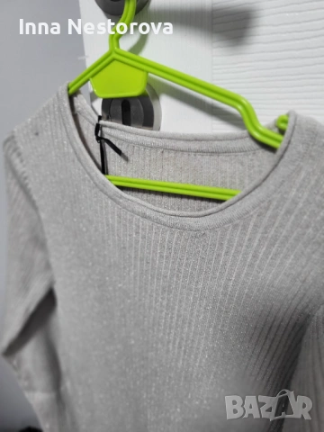 Лъщяща рокля С, снимка 2 - Рокли - 53928212