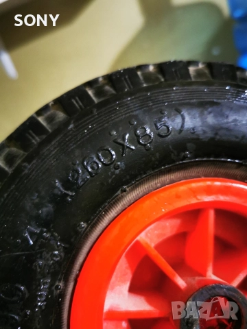 Колела Stabilit - ØхШ 260х85 мм, товароносимост 150 кг , снимка 4 - Други машини и части - 52990835