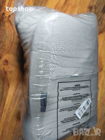 Чисто Нова Запечатана Ергономична възглавница Silkena от мемори пяна Против хъркане, болки във врата, снимка 2 - Други стоки за дома - 53239191