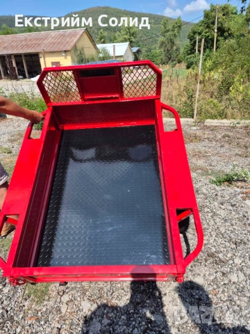 Ремарке - 600 кг - Trailer - 600 XS - Съвместимо с мотофрези, снимка 4 - Ремаркета - 51928677