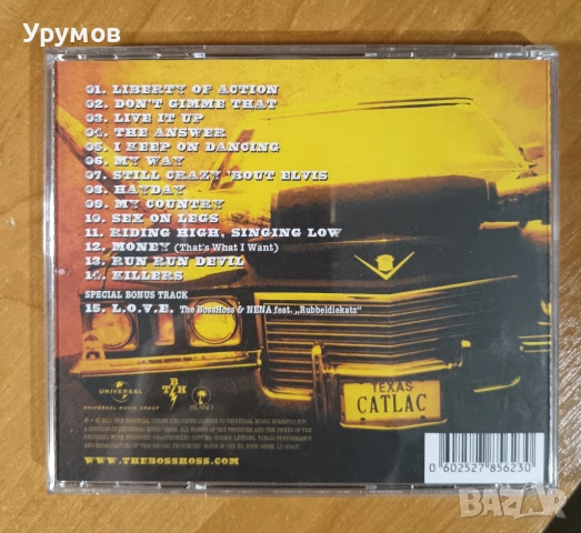 CD The BossHoss – Liberty Of Action, снимка 2 - CD дискове - 53307985