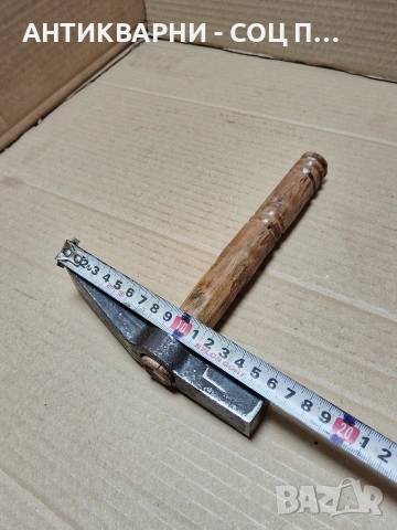 Соц Стар Каменоделски Чук 0.700кг. НОМЕР 1735., снимка 10 - Антикварни и старинни предмети - 53952054