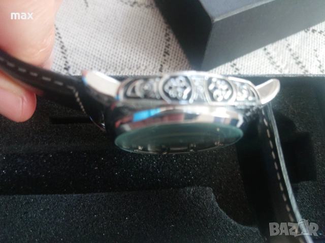 Механичен, самонавивен ,водоустойчив часовник time corridor glenaw, снимка 11 - Мъжки - 52244891