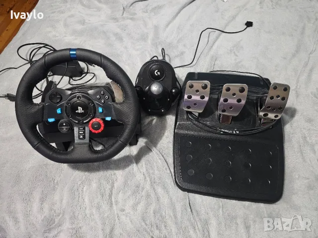 Logitech g29 + shifter , снимка 4 - Други игри и конзоли - 46883480