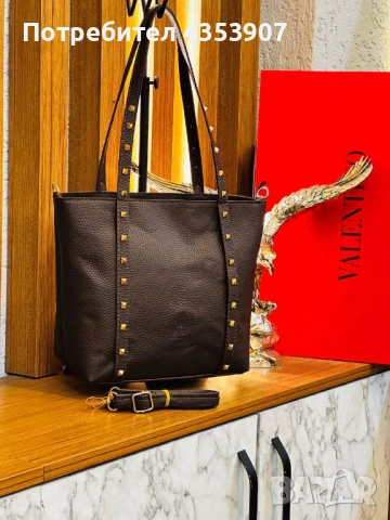 Valentino дамска чанта, снимка 7 - Чанти - 53438214