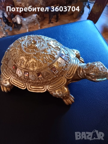 костенурка статуетка, снимка 3 - Статуетки - 51785572