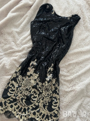 Дамска рокля с пайети