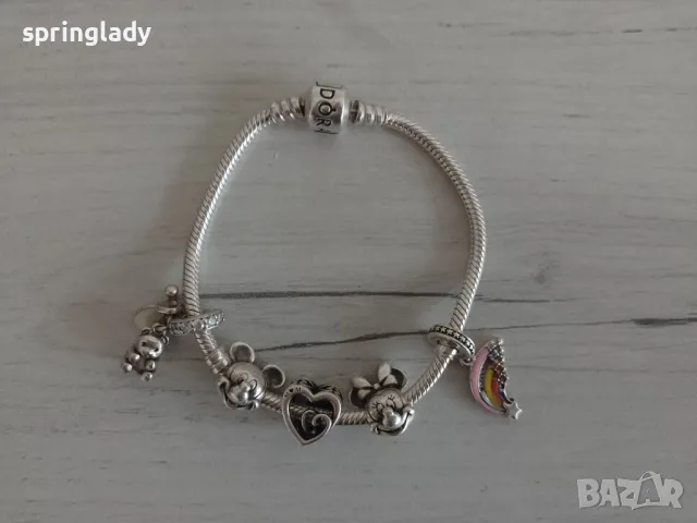 Гривна Пандора с талисмани