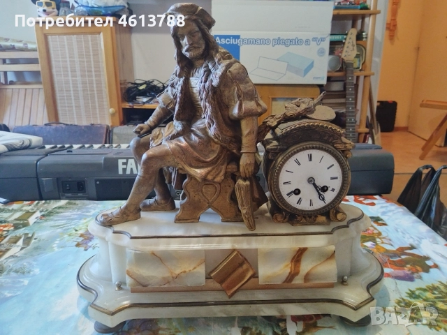 Френски каминен часовник