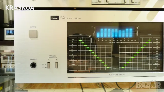 SANSUI B-77 & C-77 & T-77, снимка 5 - Ресийвъри, усилватели, смесителни пултове - 47123202