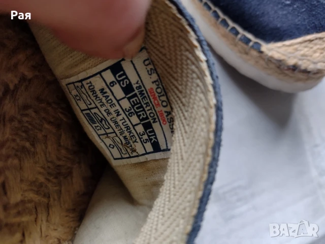 Дамски еспадрили Polo Ralph Lauren, снимка 11 - Дамски ежедневни обувки - 50672919