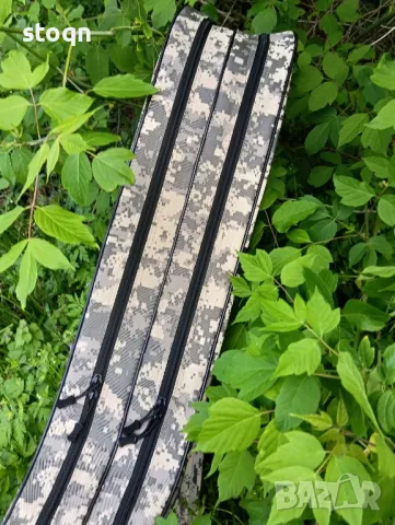 Двоен твърд калъф за съхранение на въдици , снимка 13 - Такъми - 50056404