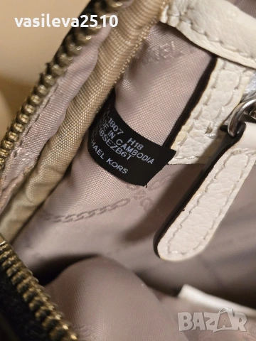 Michael Kors оригинална дамска раница от естествена кожа , снимка 13 - Раници - 53892563