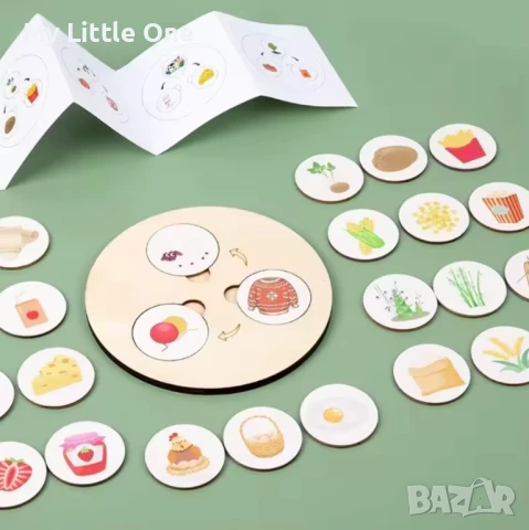 Образователна дървена игра – Жизнен цикъл, снимка 4 - Образователни игри - 50998206