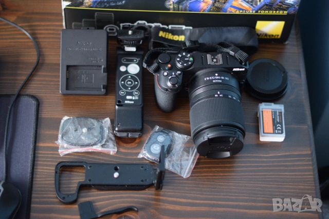 Фотоапарат Nikon Z30 + обектив Nikon NIKKOR Z 18-140mm f3.5-6.3 DX VR, снимка 4 - Фотоапарати - 53086745