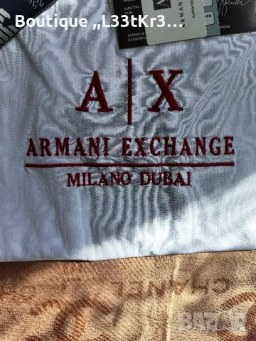 тениска Armani Exchange , снимка 9 - Тениски - 46945329