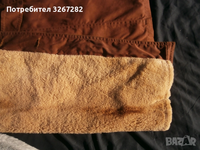 Шуба,Брезент,Естествена,Агнешка,Кожа, снимка 12 - Екипировка - 52818895