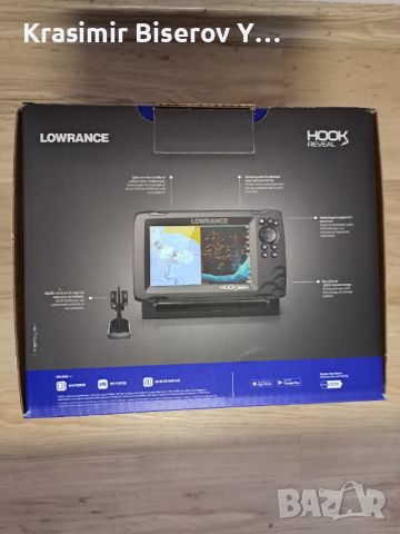 Сонар Lowrance Hook 7, снимка 4 - Други - 45630954