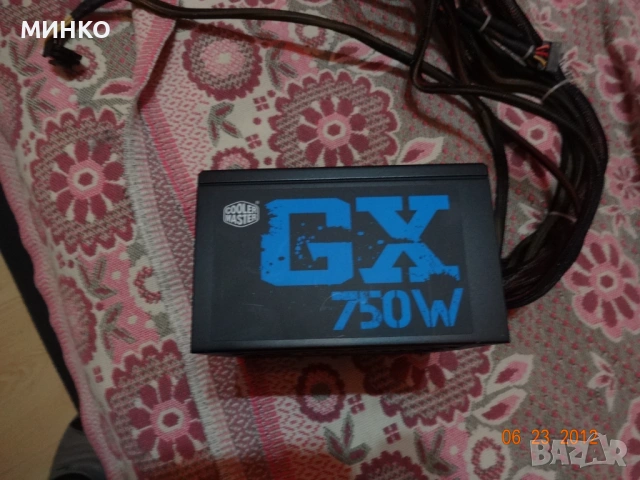 CoolerMaster PSU GX 750W, снимка 2 - Захранвания и кутии - 53399508