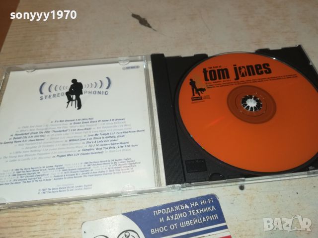 TOM JONES CD 1405241111, снимка 4 - CD дискове - 45725987