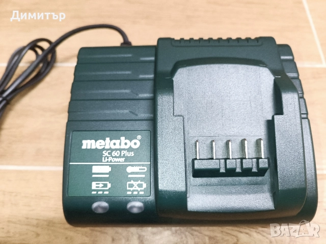 Metabo SC 60 Plus зарядно , снимка 3 - Винтоверти - 52239495