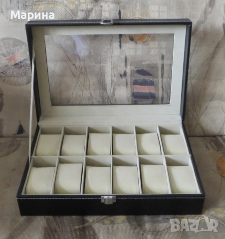 Кутия за часовници - 12 слота , снимка 4 - Други - 52131666