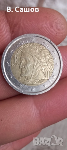 Монета от два евро.., снимка 2 - Нумизматика и бонистика - 53354686