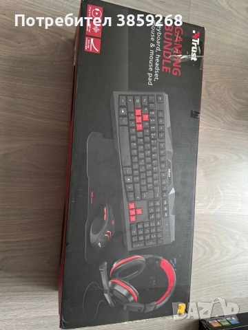 Геймърска клавиатура TRUST ZIVA, снимка 3 - Клавиатури и мишки - 53188531