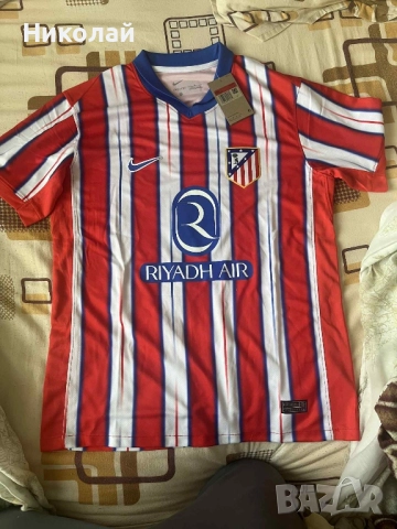 Продава футболна тениска на Атлетико Мадрид сезон 2024/2025, снимка 1