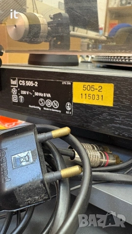 Винтидж Грамофон Dual 505-2 обслужен! , снимка 5 - Грамофони - 53590192