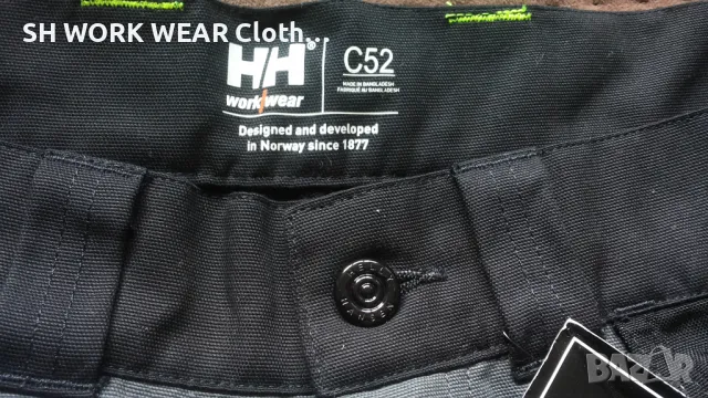 HELLY HANSEN Work Shorts размер 52 / L къси работни панталони под коляното W4-323, снимка 15 - Къси панталони - 48394863