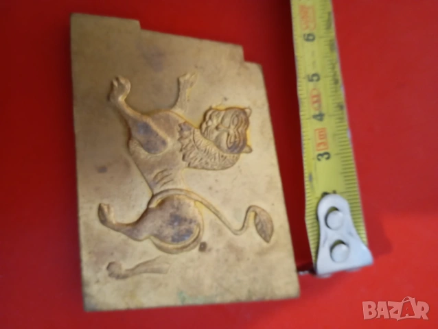 бронзов плакет, снимка 3 - Антикварни и старинни предмети - 32748623