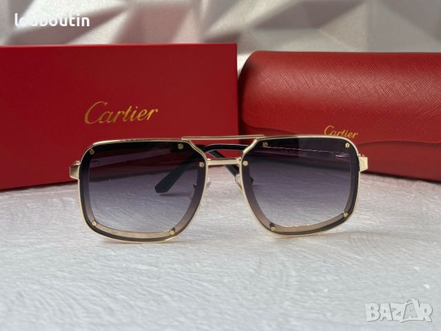 Cartier мъжки слънчеви очила, снимка 10 - Слънчеви и диоптрични очила - 45429334