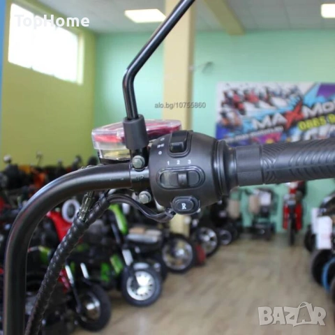 Електрически Скутер Чопър RENEGADE 3500W 2026, снимка 5 - Мотоциклети и мототехника - 53033983