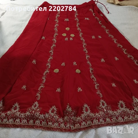 Индийска пола с шал, снимка 14 - Поли - 48651541