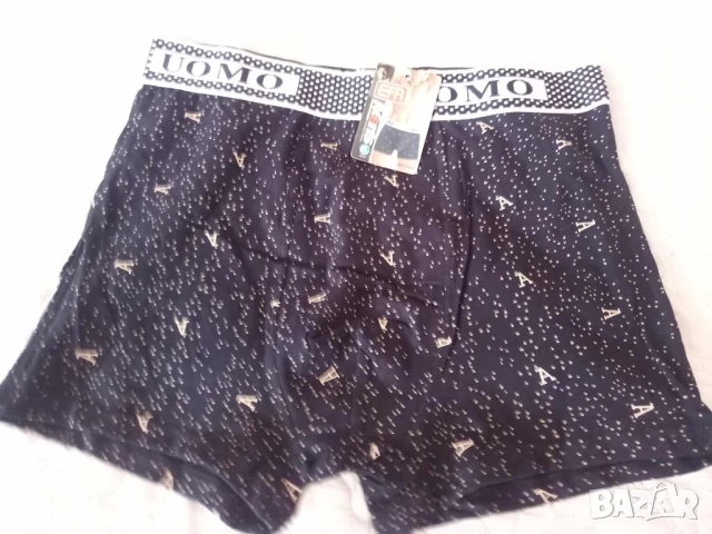 Мъжки памучни боксерки размер XL с широк ластик, снимка 1