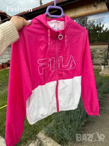 Оригинално яке Fila розово, снимка 10 - Якета - 50286318