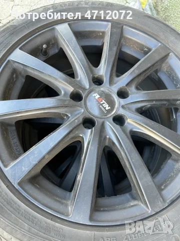 17” джанти Platin със зимни гуми Goodyear 215/55/17, снимка 5 - Гуми и джанти - 53136531