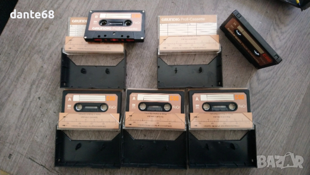 Аудио касети Grundig Profi-Cassette C-60 FeCr, снимка 4 - Аудио касети - 54300908